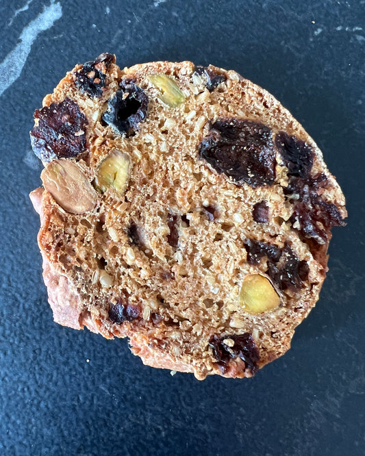 maple, nuts and dry fruits crackers