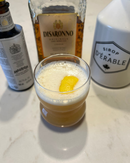 maple amaretto sour