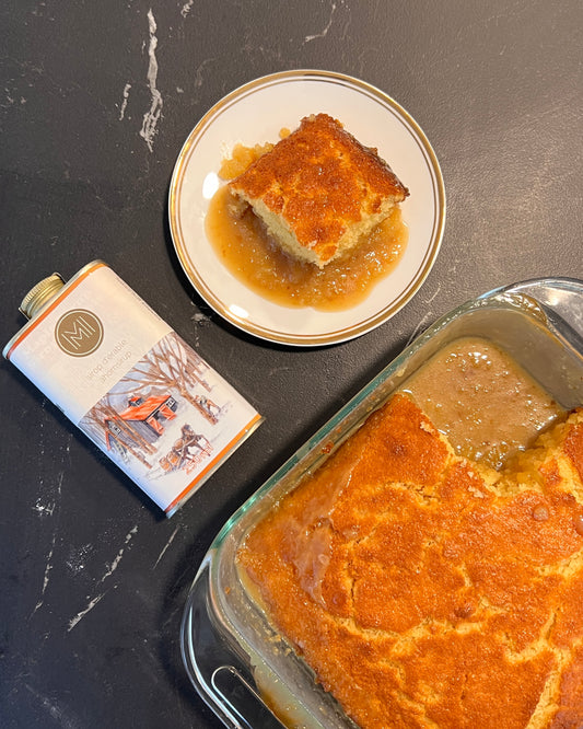 maple pudding cake aka pouding chômeur