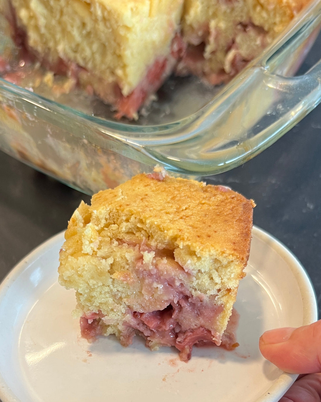 maple strawberry pudding