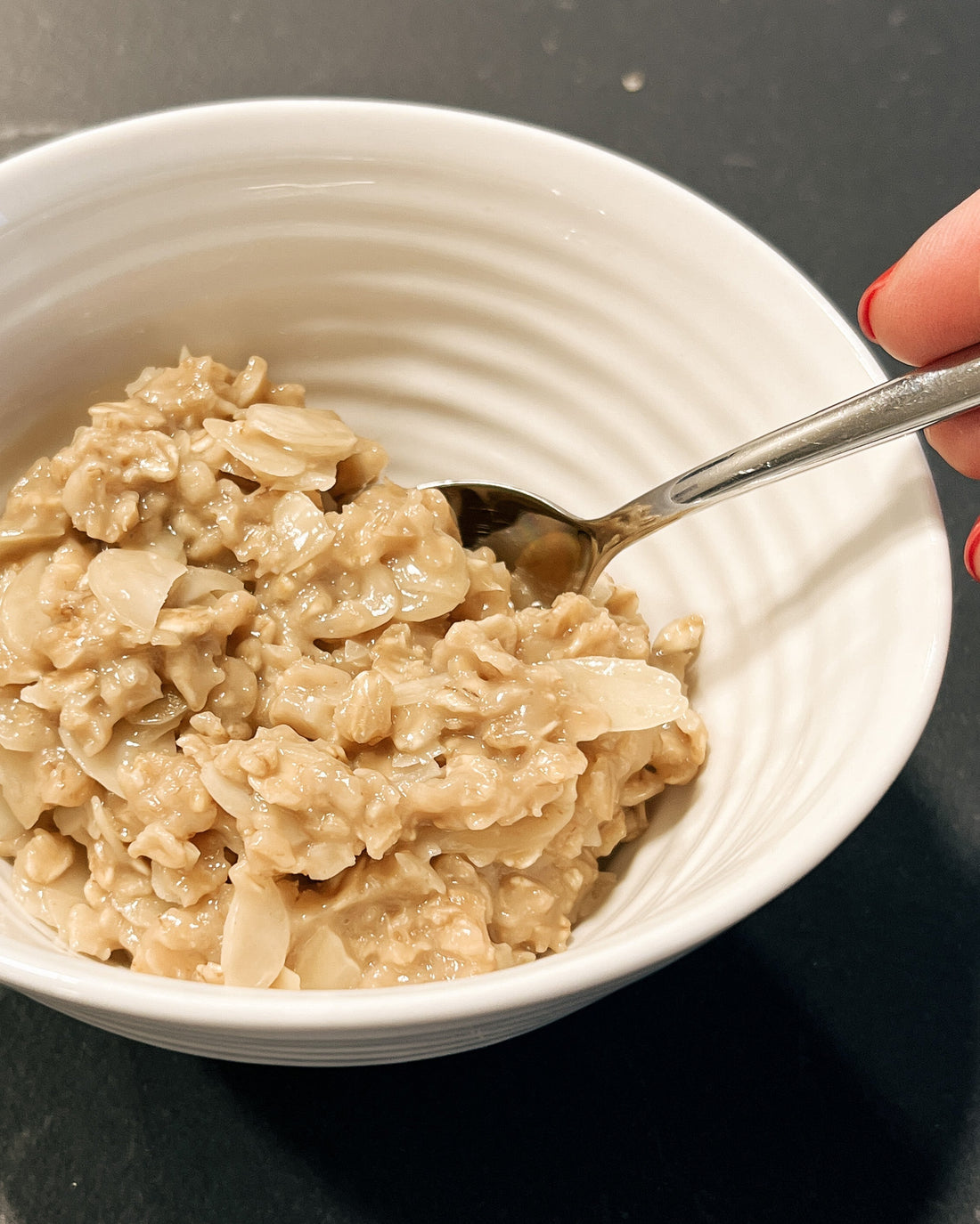 maple and espresso porridge