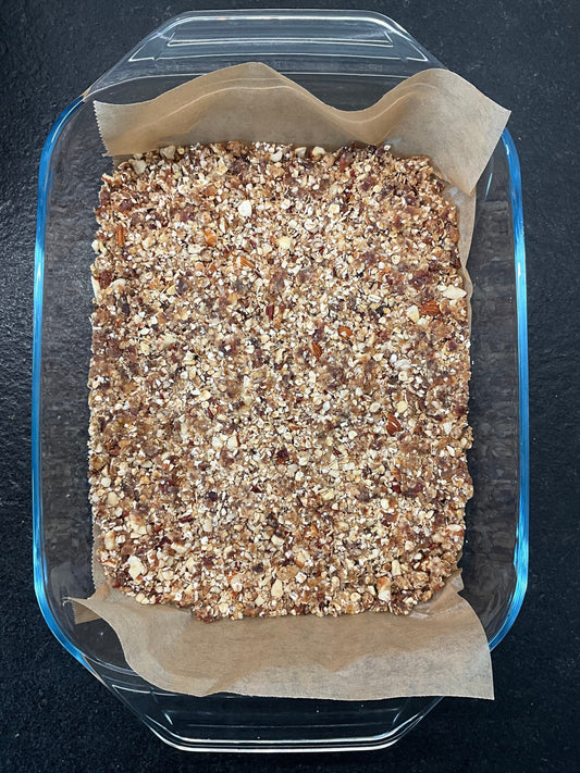 maple nuts bars or energy balls