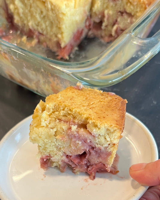 maple strawberry pudding