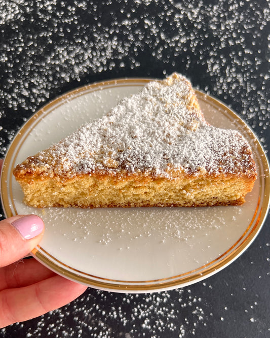 maple sugar tuscan cake aka torta mantovana