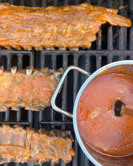 maple BBQ ribs