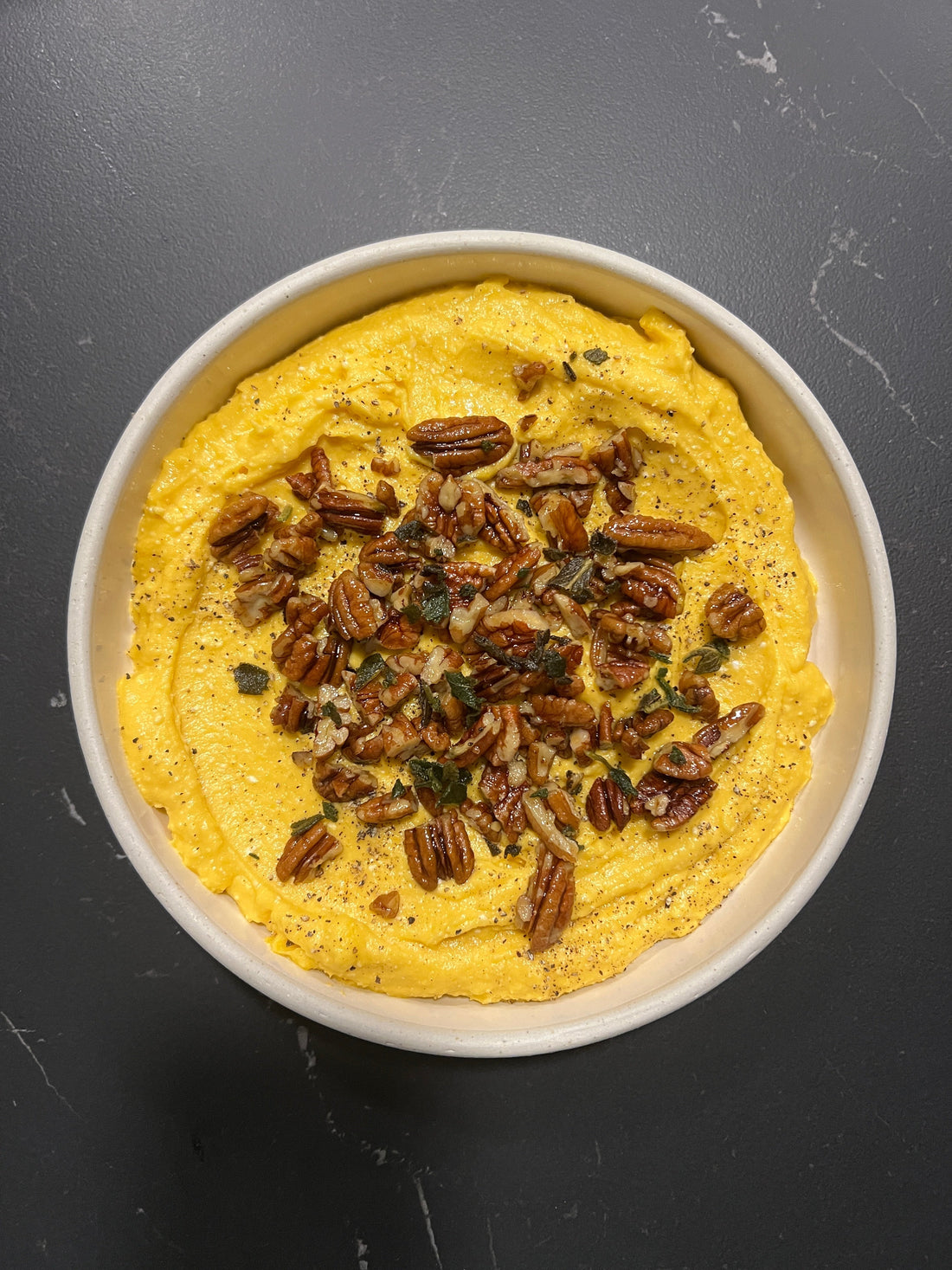 roasted butternut squash feta dip