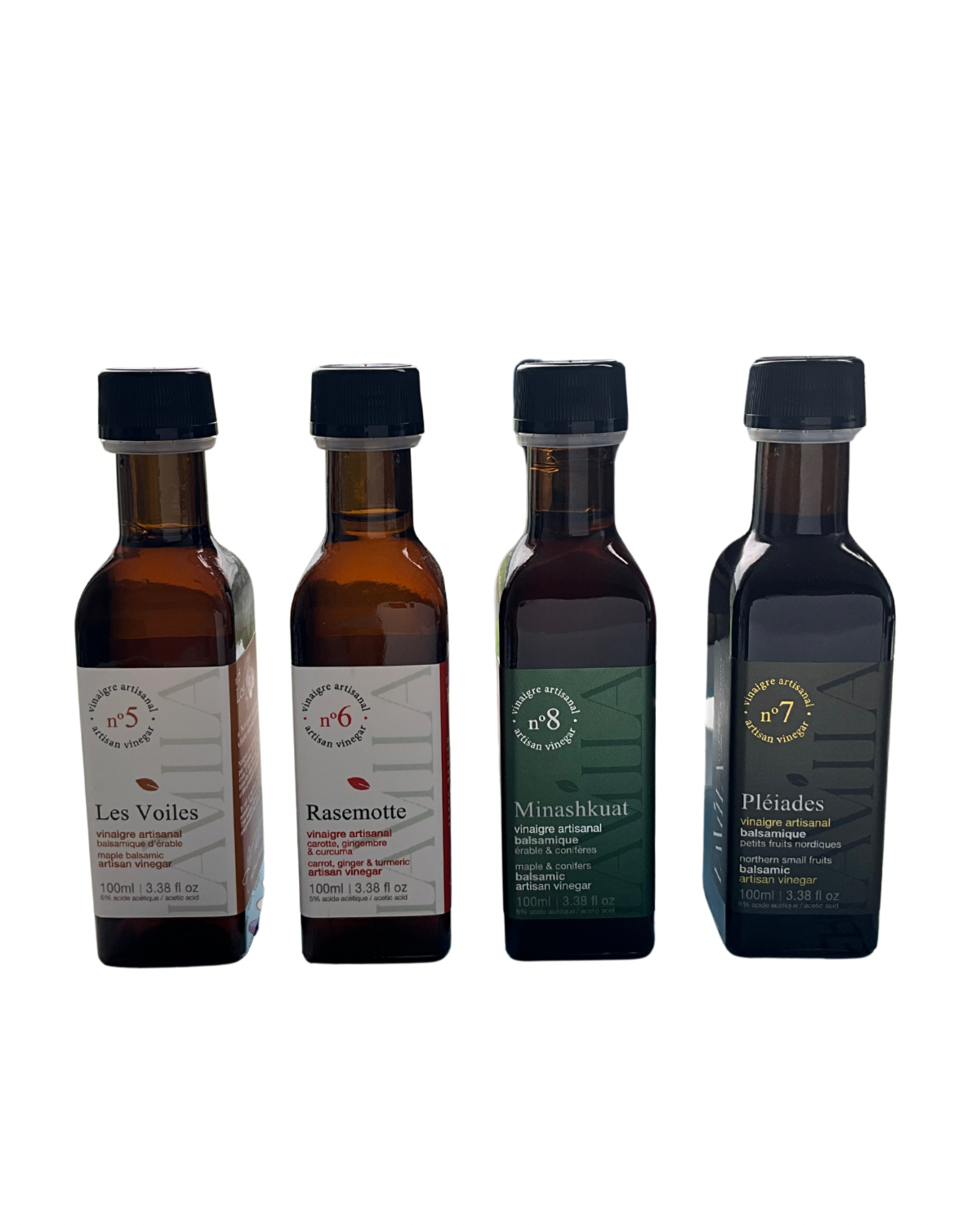 maple vinegar discovery set - 3x100ml | 4x100ml