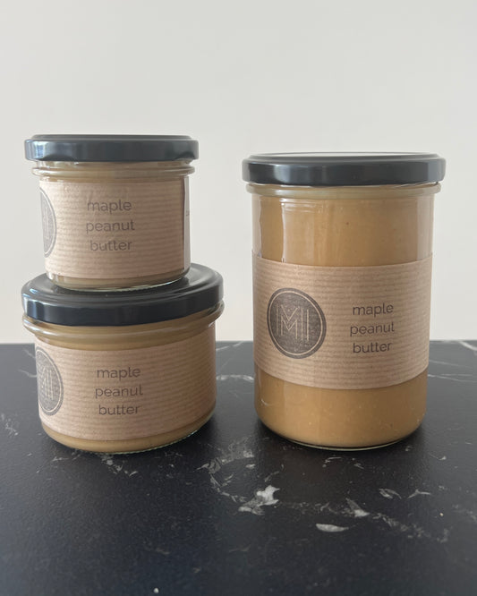 maple peanut butter - 100g / 200g / 400g