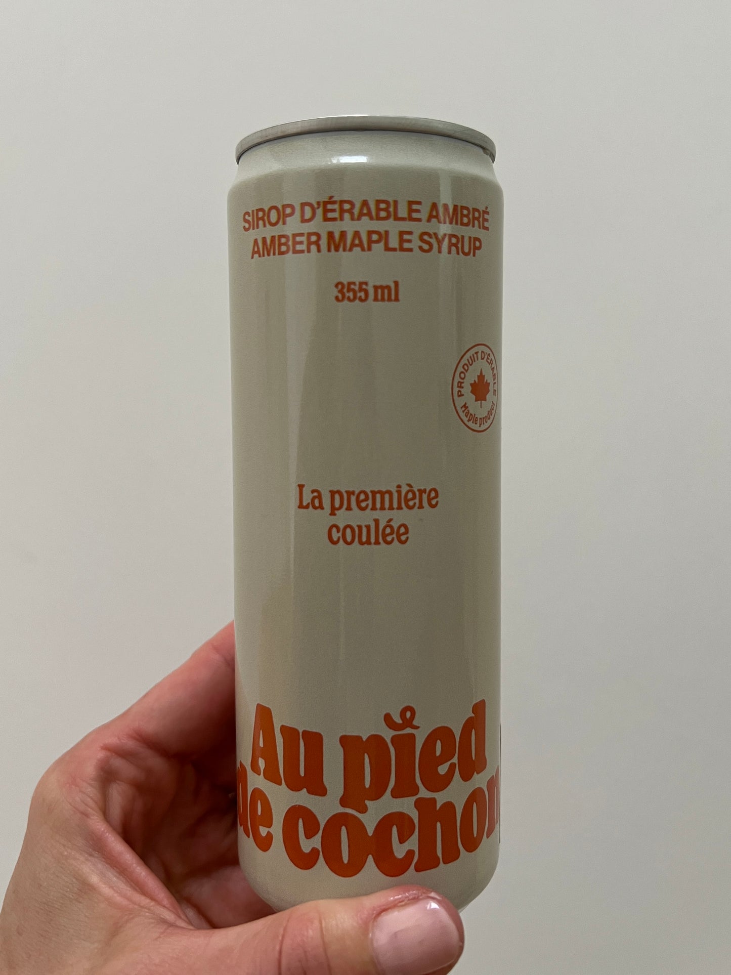 maple syrup - 355ml - amber or dark