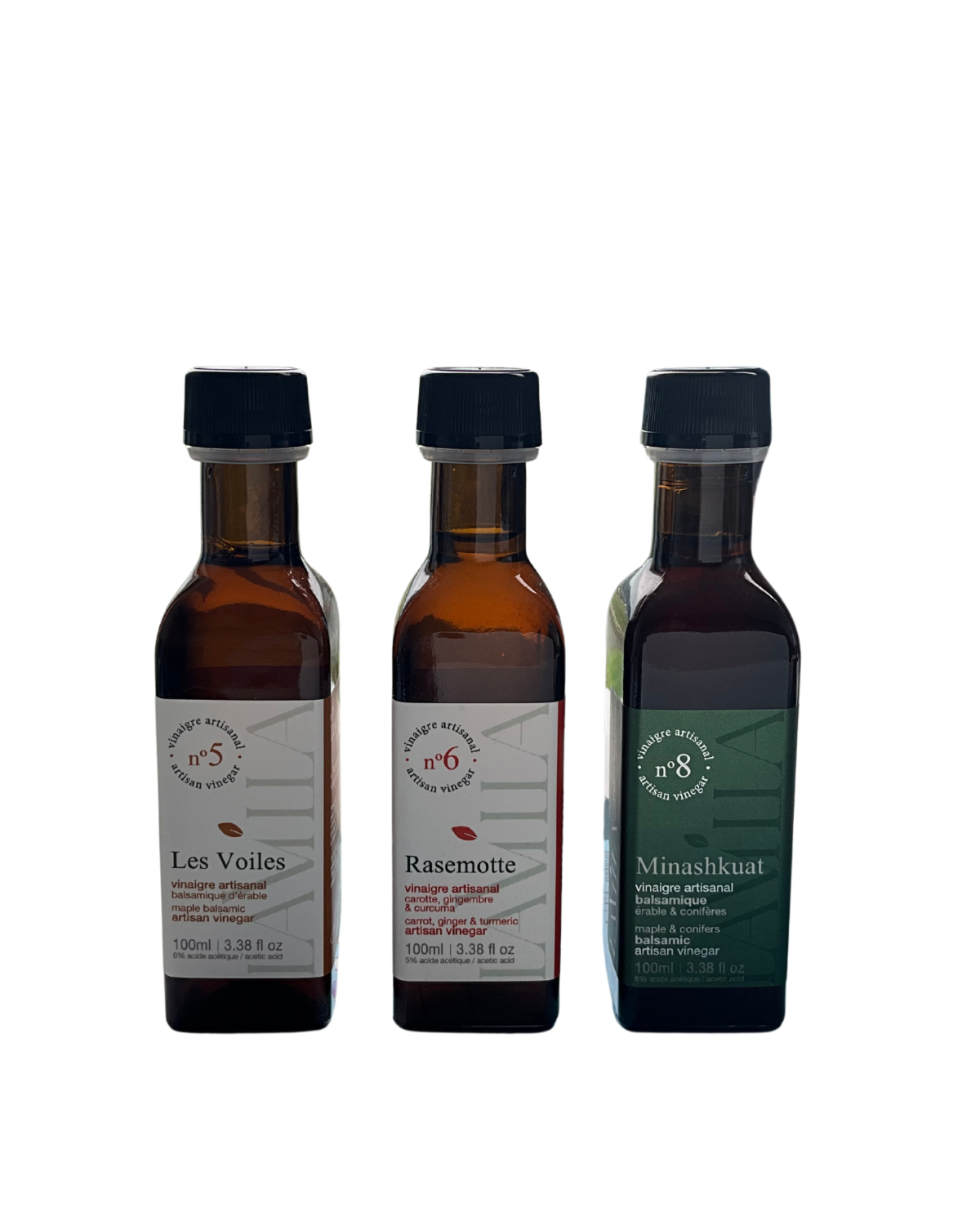 maple vinegar discovery set - 3x100ml | 4x100ml